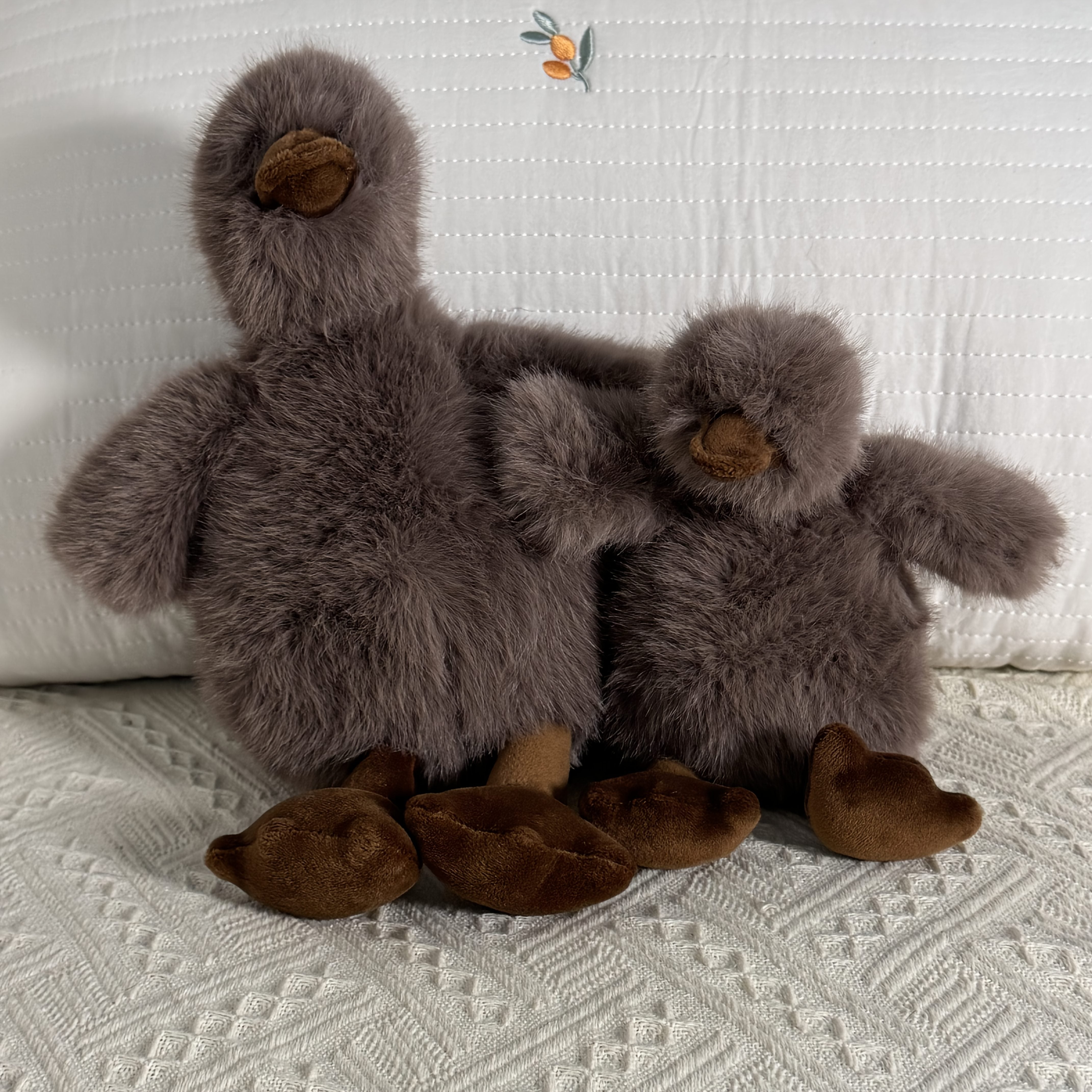 Duck Plush Toy Light Brown Stuffed Animal