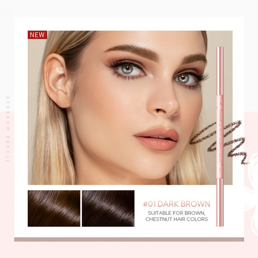 Waterproof Eyebrow Pencil Long Lasting Makeup Light Brown Dark Brown Grey