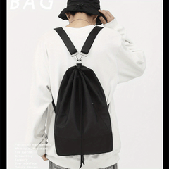 Multifunctional Drawstring Bag Backpack Crossbody Bag Large Capacity Bag