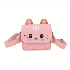 Kids Cartoon Rabbit Shoulder Bag Girls Coin Purse Handbag Wallet