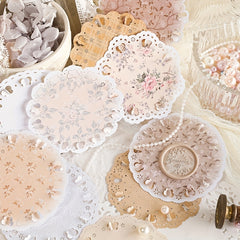 10pcs DIY Paper Plants & Flowers for Art Projects