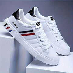 Men's Lace Up Skate Shoes Non Slip Sneakers
