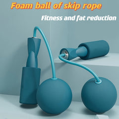 Large Ball Weight Bearing Skipping Rope for Fitness Exercise