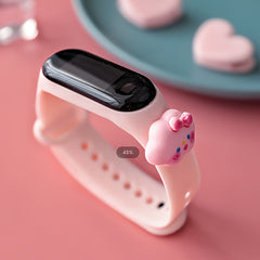 Star Sun Cloud Shape Digital Watch LED Waterproof Outdoor Wristband