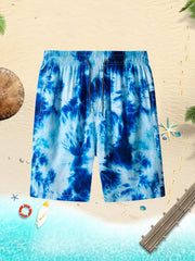 Men's Quick Dry Hawaiian Board Shorts With Pockets