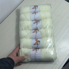6pcs Soft Yarn for Knitting Crochet Sweater Shawl Scarf 75g pc