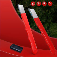 Portable Garden Scissor Sharpener Dual-purpose Sharpening Stone Scraper