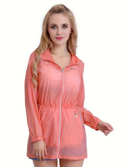 Women's Sun Protection Jacket with Hood