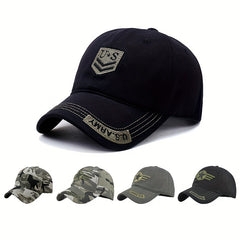 Army Embroidery Baseball Cap Tactical Sunscreen Sports Hat