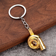 Turbocharger Pendant Keychain Metal Key Chain