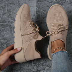 Mesh Breathable Lightweight Flying Woven Shoes Mama Shoes