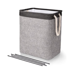 Collapsible Laundry Basket Hamper with Easy Carry Handles