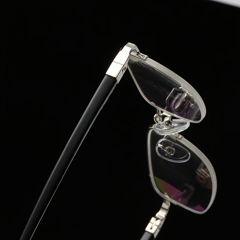 Portable Anti Light Men's Reading Glasses HD Coating
