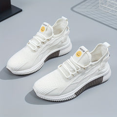 Women's Knitted Sports Shoes Breathable Running Sneakers