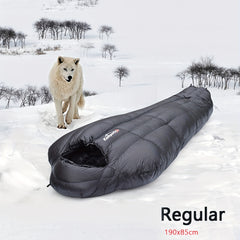Ultralight Winter Down Sleeping Bag for Camping