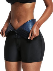 High Waist Butt Lifting Yoga Shorts with Tummy Control
