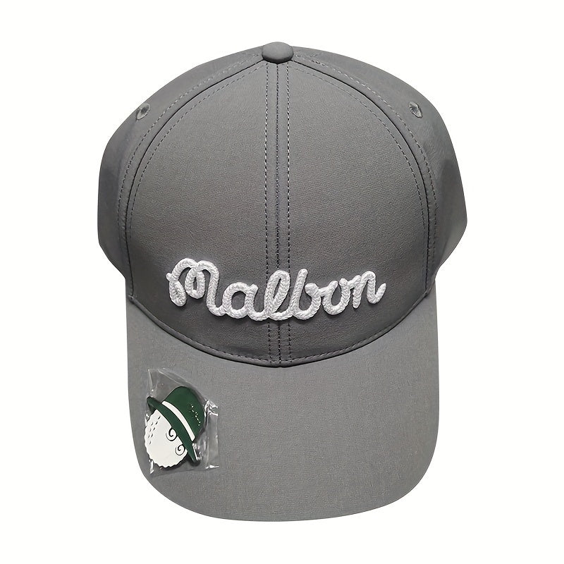 Golf Hat With Ball Marker Adjustable Baseball Cap