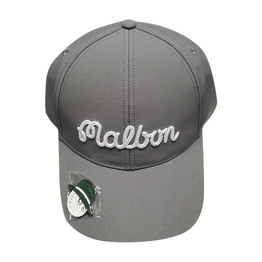 Golf Hat With Ball Marker Adjustable Baseball Cap