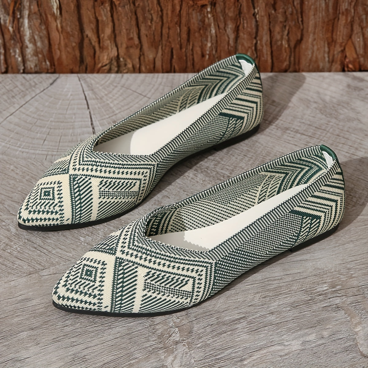 Women's Comfy Slip On Flat Shoes Soft Sole Casual Ballet Flats