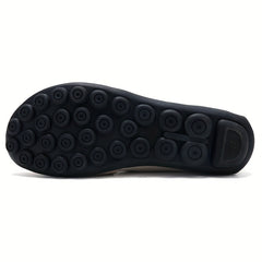 Women's Comfy Slip On Loafers with Buckle Strap