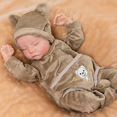 Realistic Reborn Baby Doll Vinyl Newborn Soft Toy for Children Over 3 Years Old