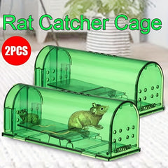 Humane Mouse Trap 2-4pcs ABS Live Catch and Release Safe for Children and Pets