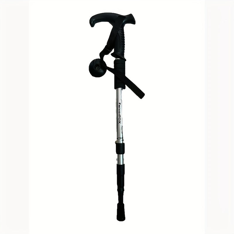 Aluminum Alloy Hiking Stick Shock Absorbing Walking Pole