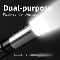 Portable LED Rechargeable Flashlight Camping Light Waterproof Torch