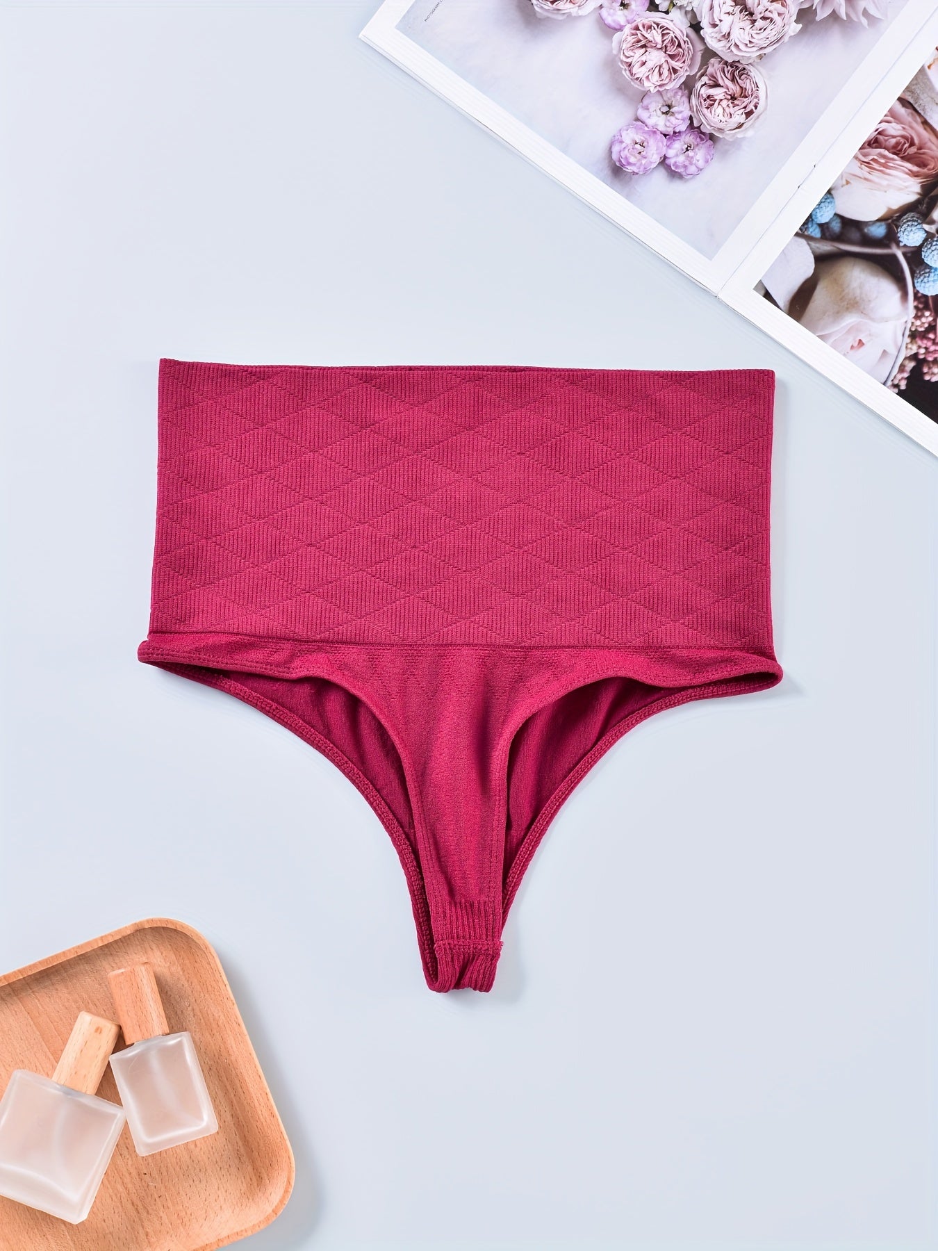 High Waist Shaping Thong Tummy Control Panties
