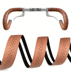 2pcs Non Slip Bike Handlebar Tape for Shock Absorption & Breathability