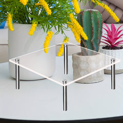 4pcs Layer Acrylic Cake Display Stand for Parties