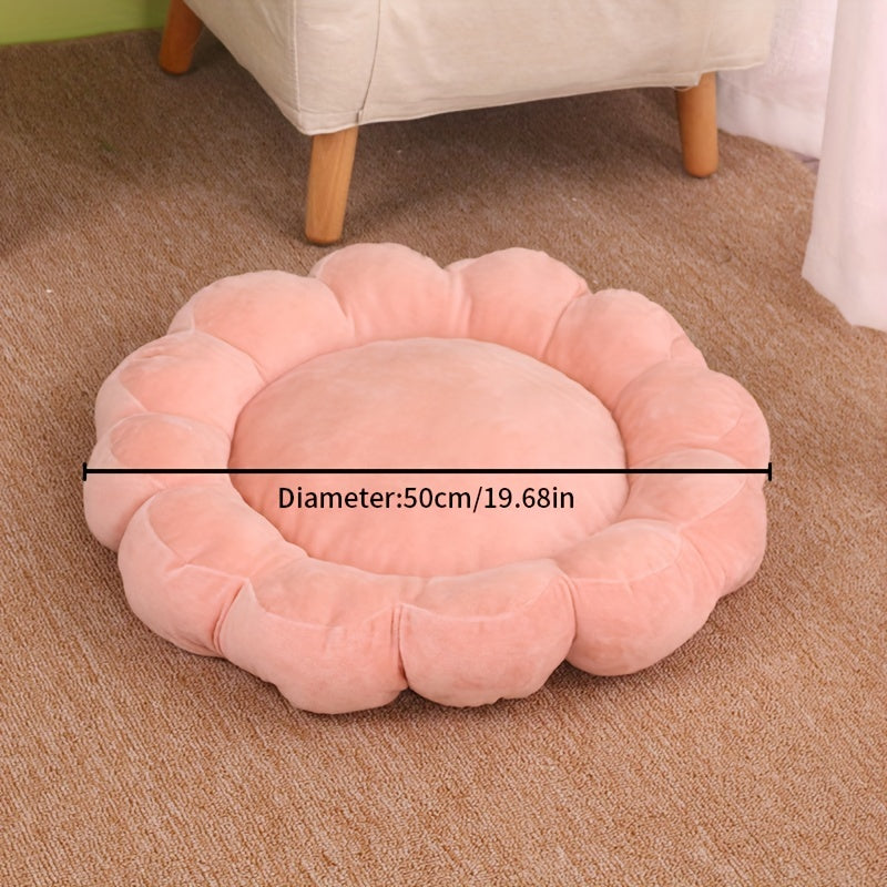 Adjustable Flower Pet Bed for Cat or Dog