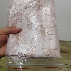 Pink Sewing Fabric For Dress Diy Upholstery Apparel Floral Material