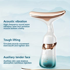 Double Chin Lift Massager 4D Face Lift Device for Neck and Face Tightening