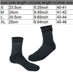 3MM Neoprene Snorkeling Socks Non-slip Beach Diving Socks