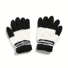Knitted Touch Screen Gloves Winter Warm Thickened