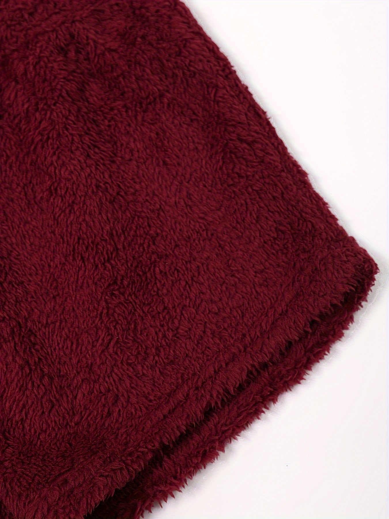 Fuzzy Lounge Set Crew Neck Tank Top & Shorts Women's Loungewear