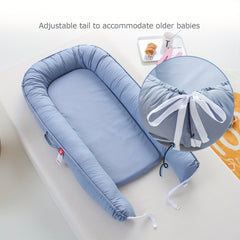 Cotton Foldable Baby Nest Portable Crib Mid Bed Bionic Full Release Travel