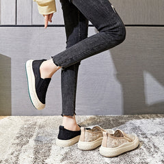 Women's Breathable Mesh Slip On Loafers Casual Walking Shoes