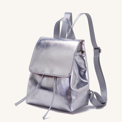 Kids Large Capacity Schoolbag Silver Travel Backpack