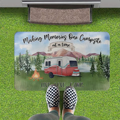 Non-slip Camping Indoor/Outdoor Welcome Mat 50x80cm Random Pattern