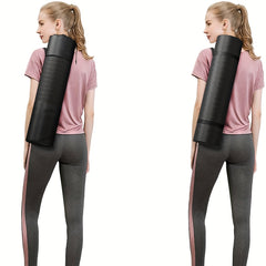 Thicken Yoga Mat w/ Carrying Bag & Strap Non Slip Fitness Mat 72x24x0.4in