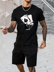Poker Dice Men's Graphic T-shirt for Summer