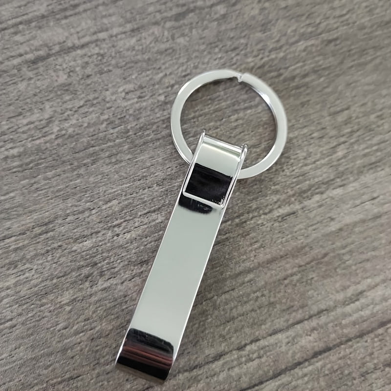 Metal Bottle Opener Keychain - Outdoor Camping Hiking