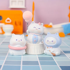 Mini Cat Resin Ornaments Birthday Party Favors Halloween Christmas Gift