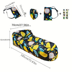 Portable Inflatable Sofa for Beach Grassland Park Relaxation