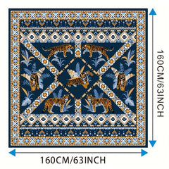Boho Vintage Absorbent Non Slip Rug Stain Resistant Waterproof Mat