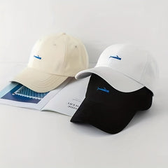 Shark Embroidery Baseball Cap Adjustable Sunscreen Dad Hats