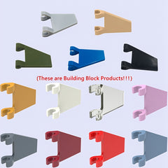 20pcs Mini Building Blocks Pillbox Flag DIY Toys Mixed Colors