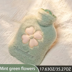 500ml Hot Water Bag Hand Warmer with Plush Cover